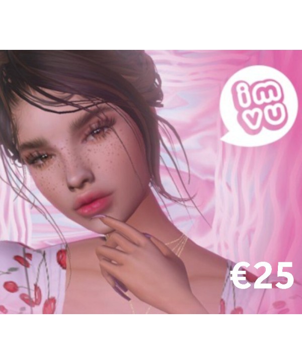 IMVU EUR 25 Game Card FR Key EUROPE